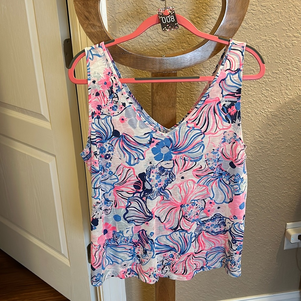 Lilly Pulitzer tank top XL VGUC